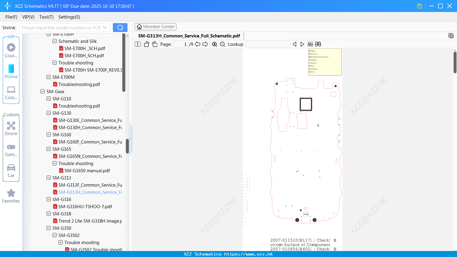 Samsung SM-G313H_Common_Service_Full_Schematic